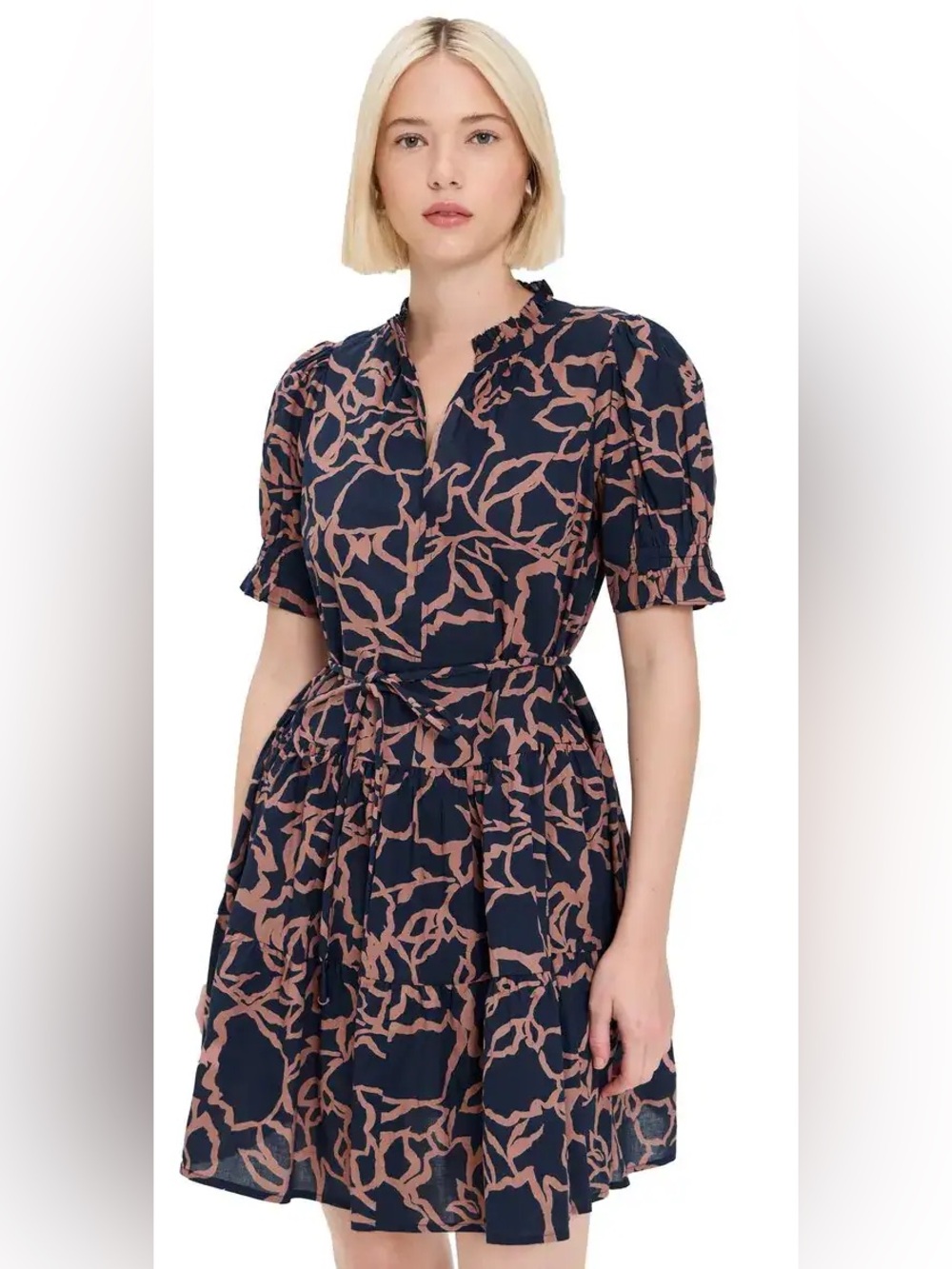 Apeice Apart Las Almas Floral Print Dress